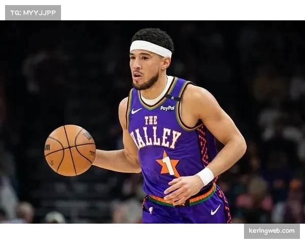 太阳力克快船，布克与比尔联手利用持球突破为队友创造大量空位机会